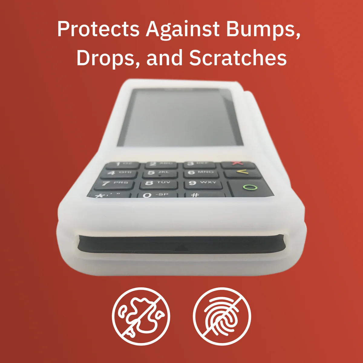 Verifone V400M Silicone Protective Sleeve (SIL-V400M-W)