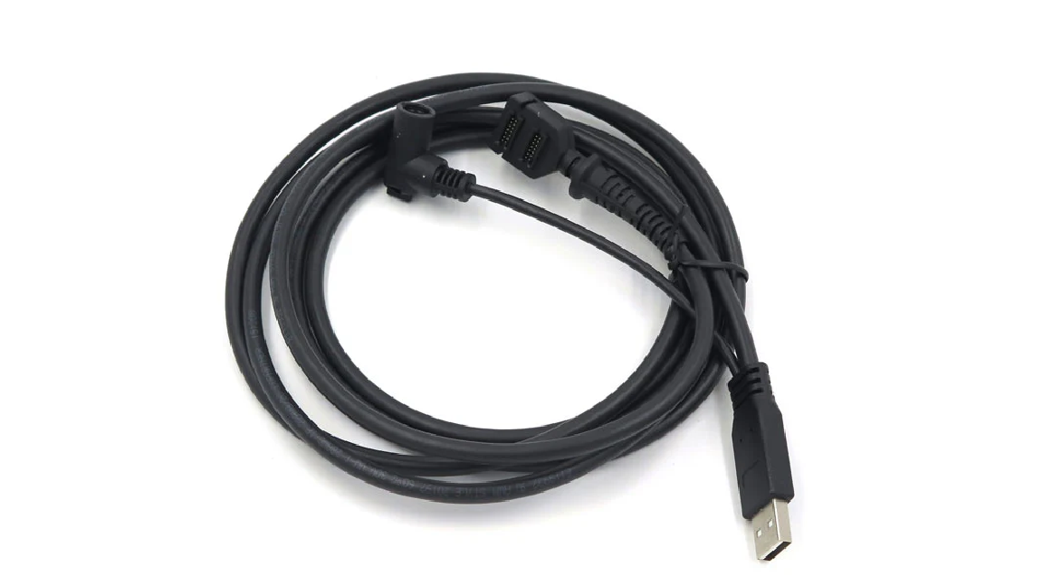 VX805/VX820 USB Cable 2M Cable (CBL-282-045-01-A) And Power Supply Cable