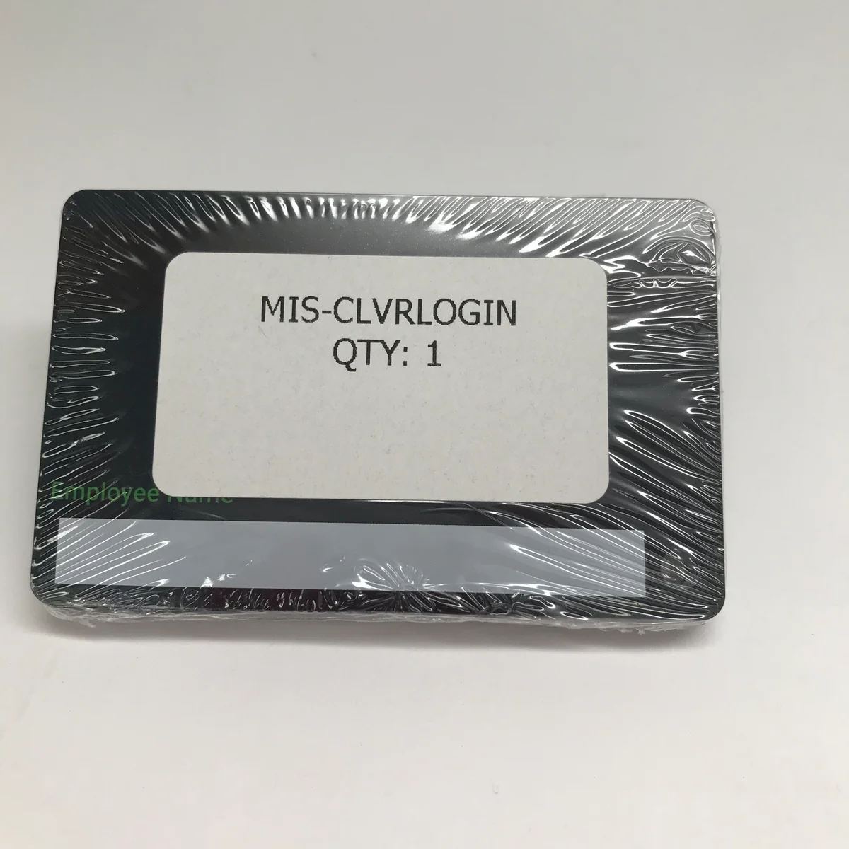 Clover Employee Login Cards--Package Of 10 (MIS-CLVRLOGIN-10)