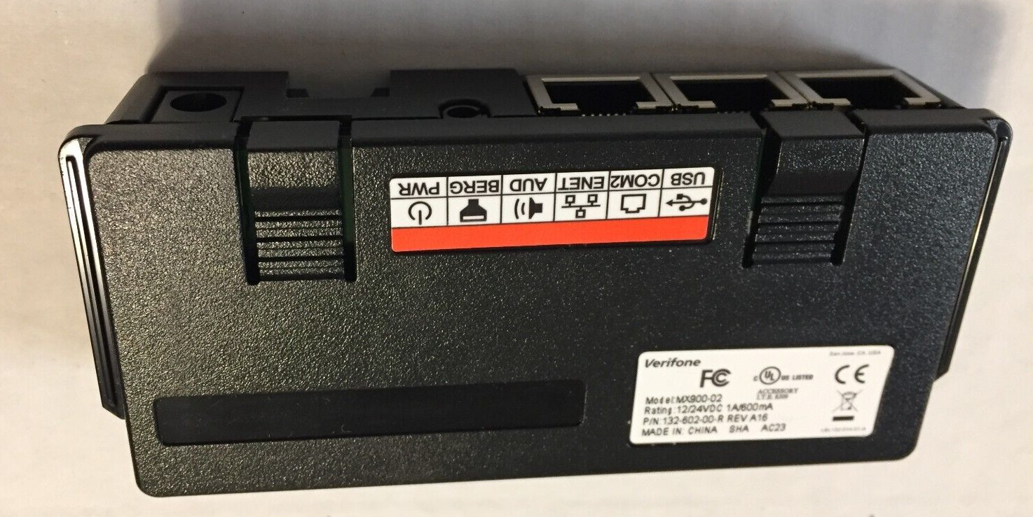 Verifone Mx915/Mx925 I/O Block Module (MIS-132-602-00R) – POS Powerhouse