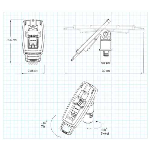 FlexiPole FirstBase Connect for Ingenico iCT220 and iCT250 -(iCT2XXSTAND1)