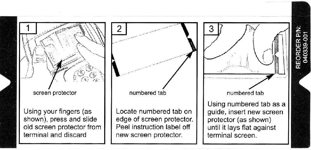 Screen Protector: Hypercom  L4250