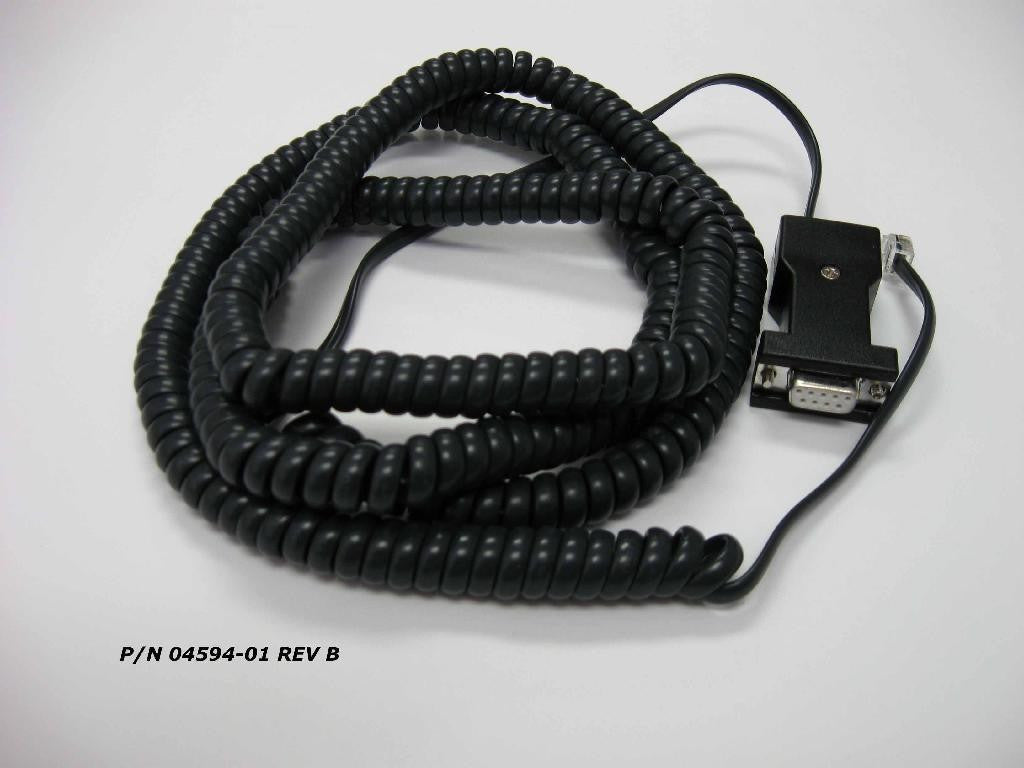 CBL, PC to Verifone 1000/1000SE Coiled, 9 PIN Female