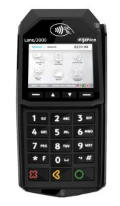 Ingenico Lane 3000 2.8 inch display Credit Card Machine