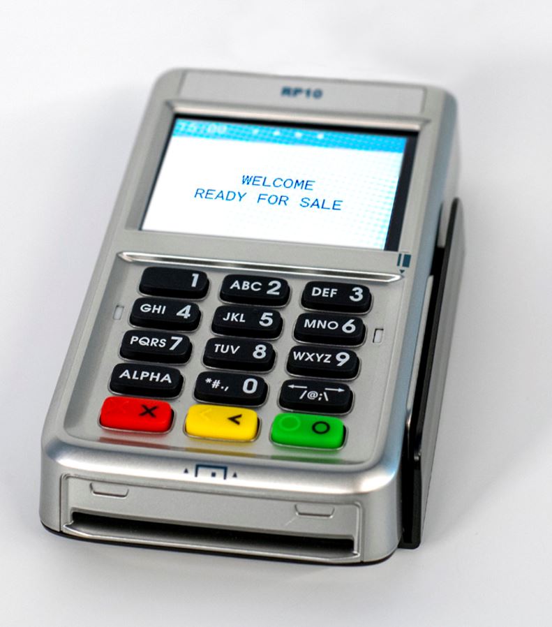 First Data RP10 PIN Pad with Contactless and Chip Card Payments