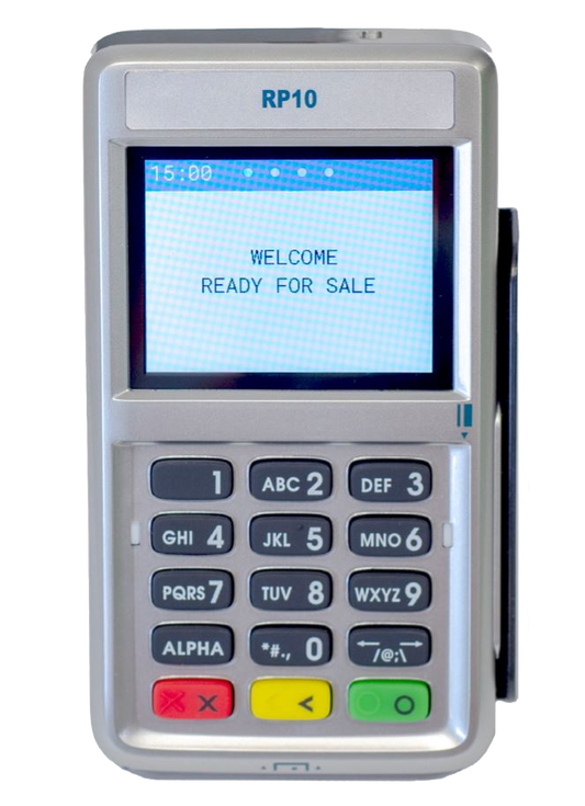 First Data RP10 PIN Pad with Contactless and Chip Card Payments